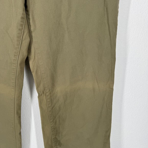 Vintage Tommy Hilfiger Women Y2K‎ Low Rise Bootcut Pants Size 4 Khaki Stretch - Picture 7 of 9